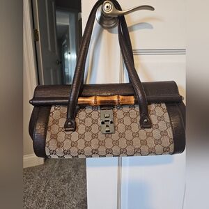 Gucci Monogram Bamboo Bullet bag FINAL $ FIRM